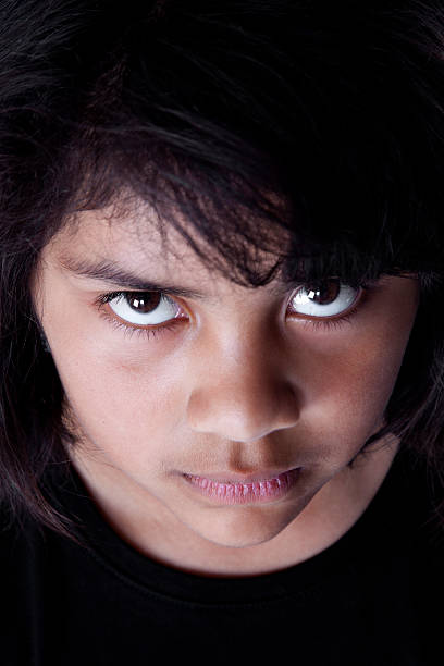 istock Beautiful Serious Hispanic Girl 185257107