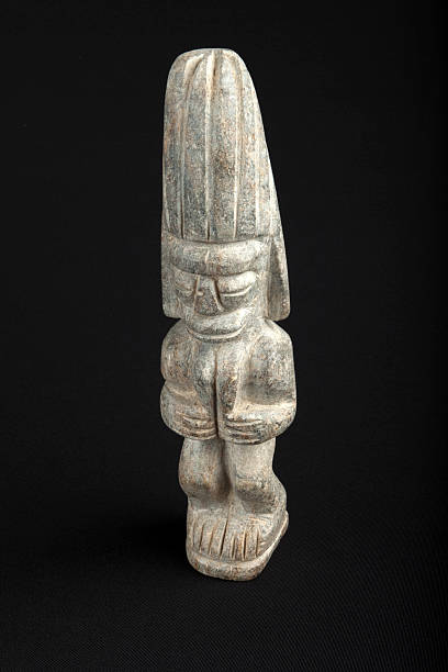 istock Little soapstone African votive statue 185257161
