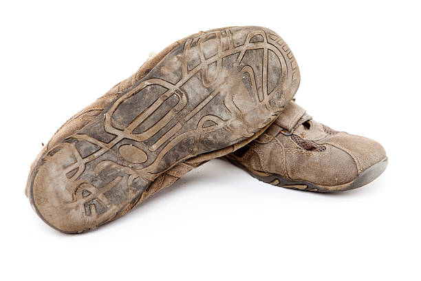 old ragged shoes