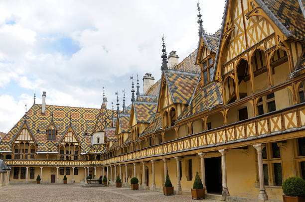 Hospices de Beaune stock photo