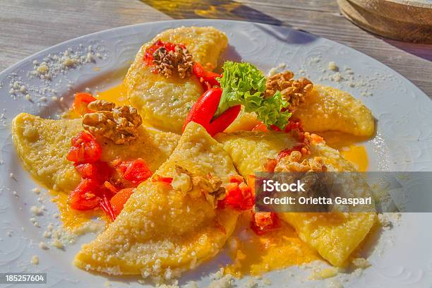 Stuffed Ravioli Stock Photo - Download Image Now - Cooked, Cultures, Delicatessen