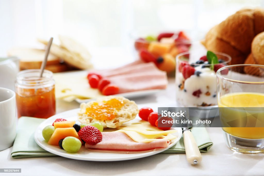 Frühstückstisch - Lizenzfrei Frühstück Stock-Foto