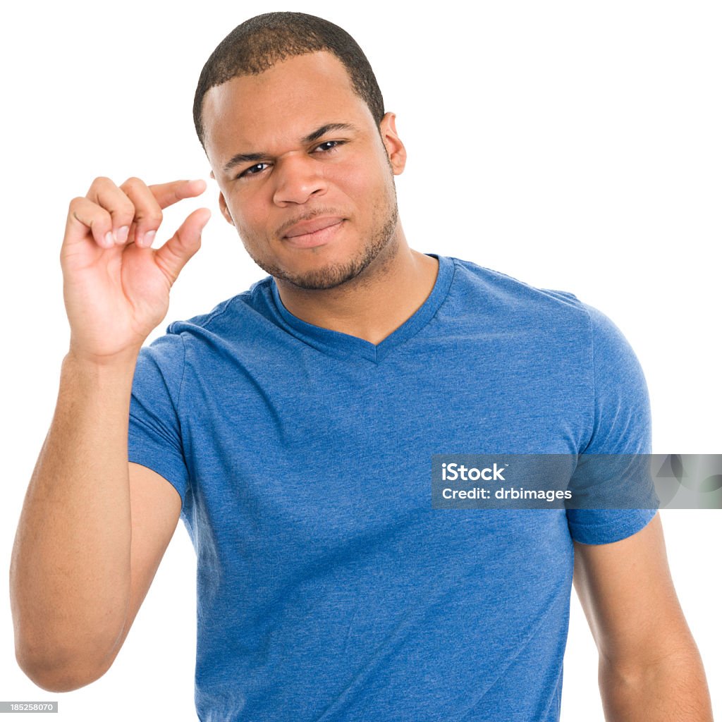 teeny 若い男性がteeny 超小型のジェスチャー - 男性のストックフォトや画像を多数ご用意 - 男性, 1人, 20-24歳 - iStock