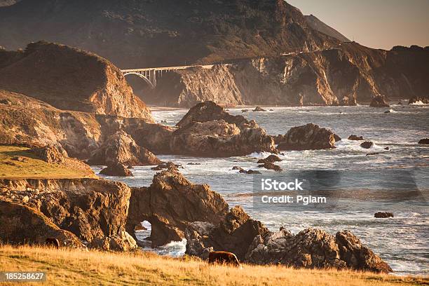 Usa Kalifornien Big Sur Küste Und Das Meer Stockfoto und mehr Bilder von Abgeschiedenheit - Abgeschiedenheit, Anhöhe, Bauwerk