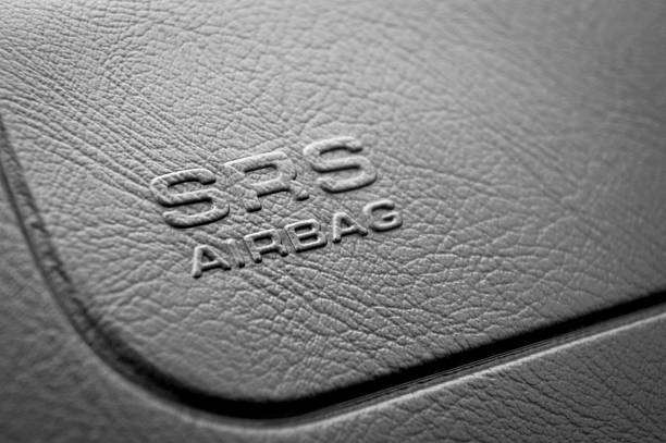 srs airbag sinal - airbag imagens e fotografias de stock
