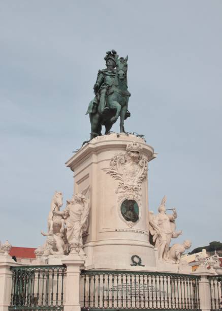 istock Dom Jose I Statue, Lisbon 1852587259