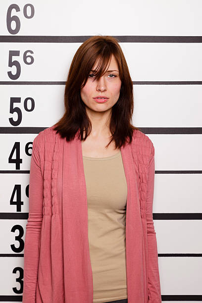 istock Mugshot of a Woman 185260047