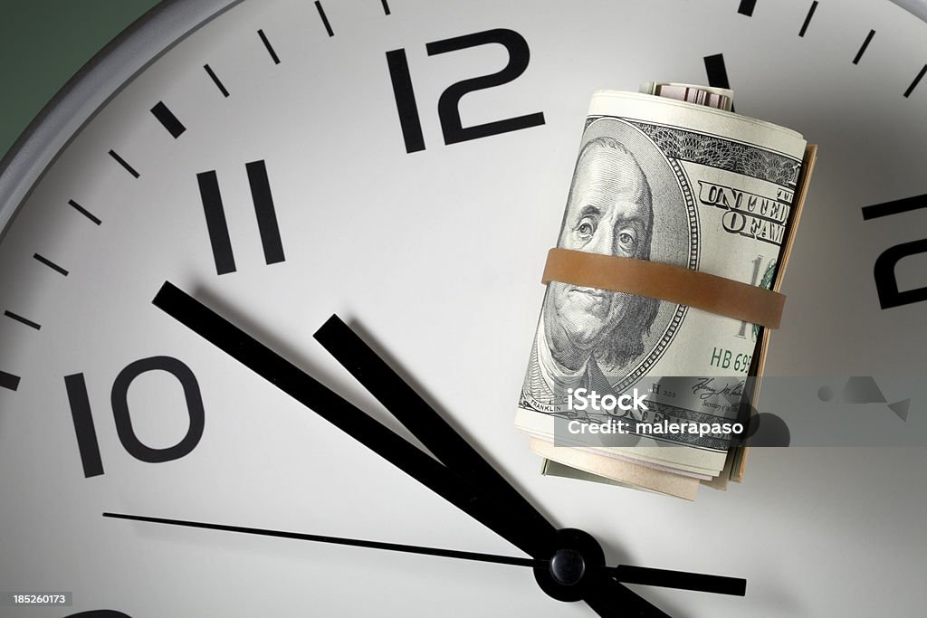 El tiempo es dinero - Foto de stock de Ahorros libre de derechos