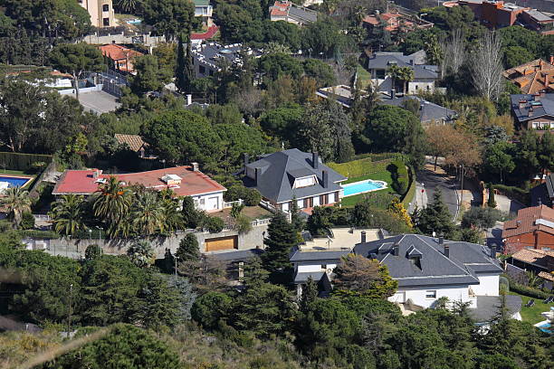 Intensos neighbouhood - foto de stock