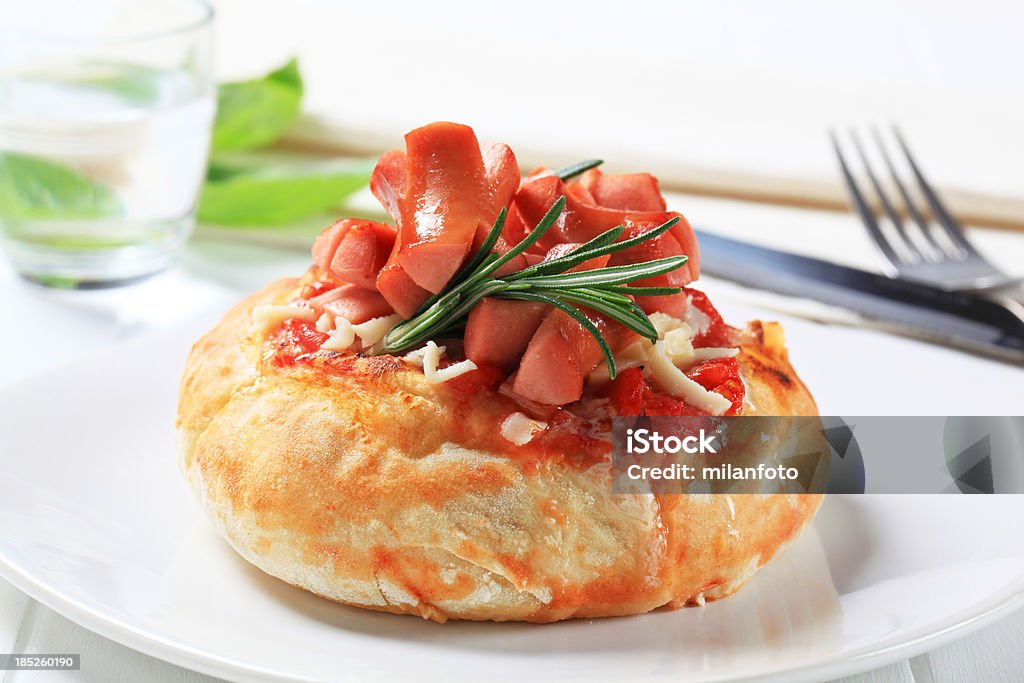 Pizza roll - Foto stock royalty-free di Acqua