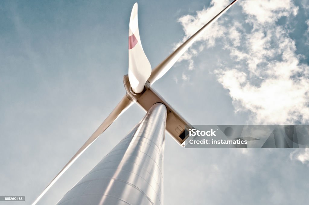Turbina Eólica - Royalty-free Moinho de Papel Foto de stock