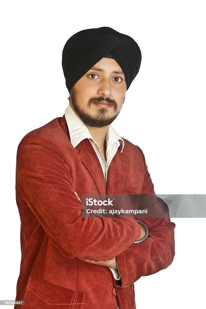 Sikh uomo d'affari - Foto stock royalty-free di Abbigliamento elegante