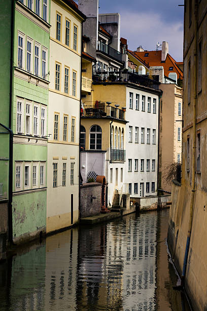 istock Buildings on a Canal in Prague 185261006