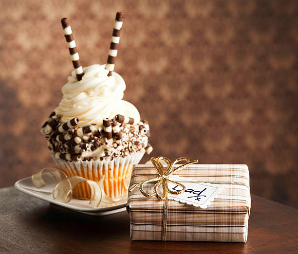 Gourmet Cupcake and Gift for Dad