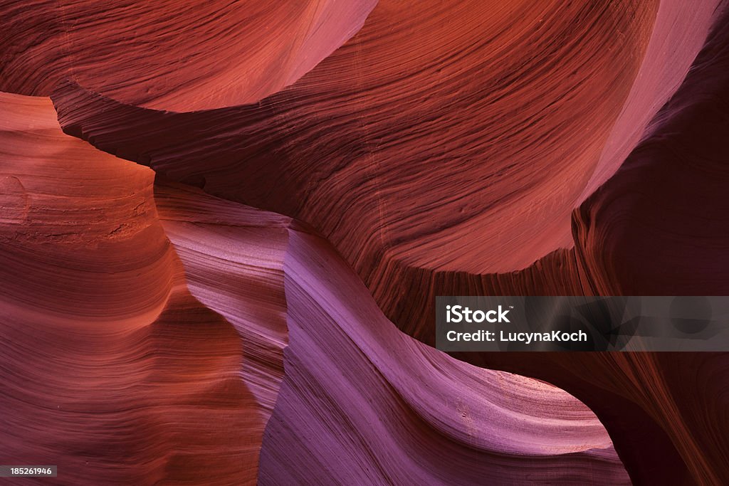 Antelope Slot Canyon Farben - Lizenzfrei Antelope Canyon Stock-Foto