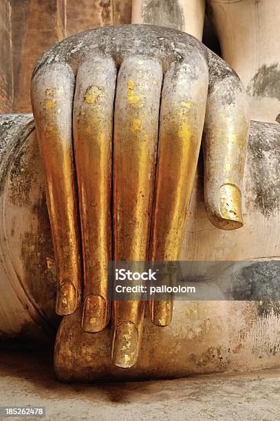 Buda Mão De Sukhothai - Fotografias de stock e mais imagens de Antigo - Antigo, Antiguidade, Arcaico