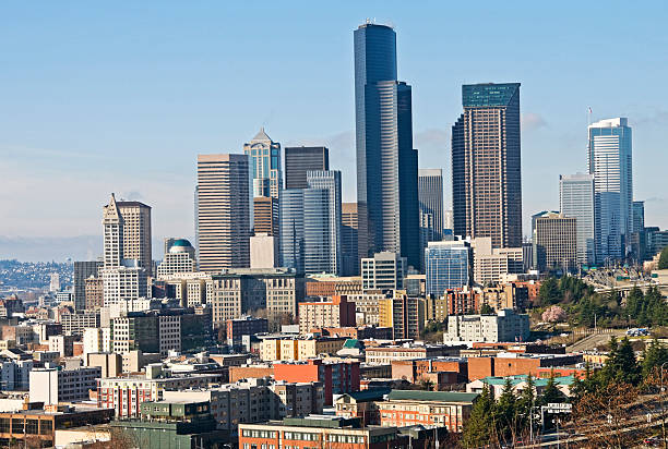 istock View of downtown Seattle over International District 185262512