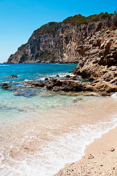 istock Island of Corfu, Paleokastritsa 185262566