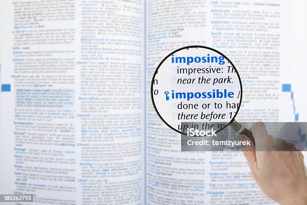 Impossibile - Fotografie stock e altre immagini di Affari - Affari, Astratto, Avversità