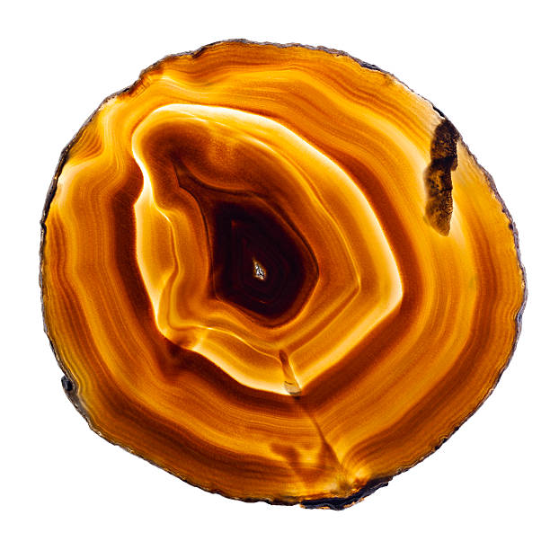 Brown Agate stock photo