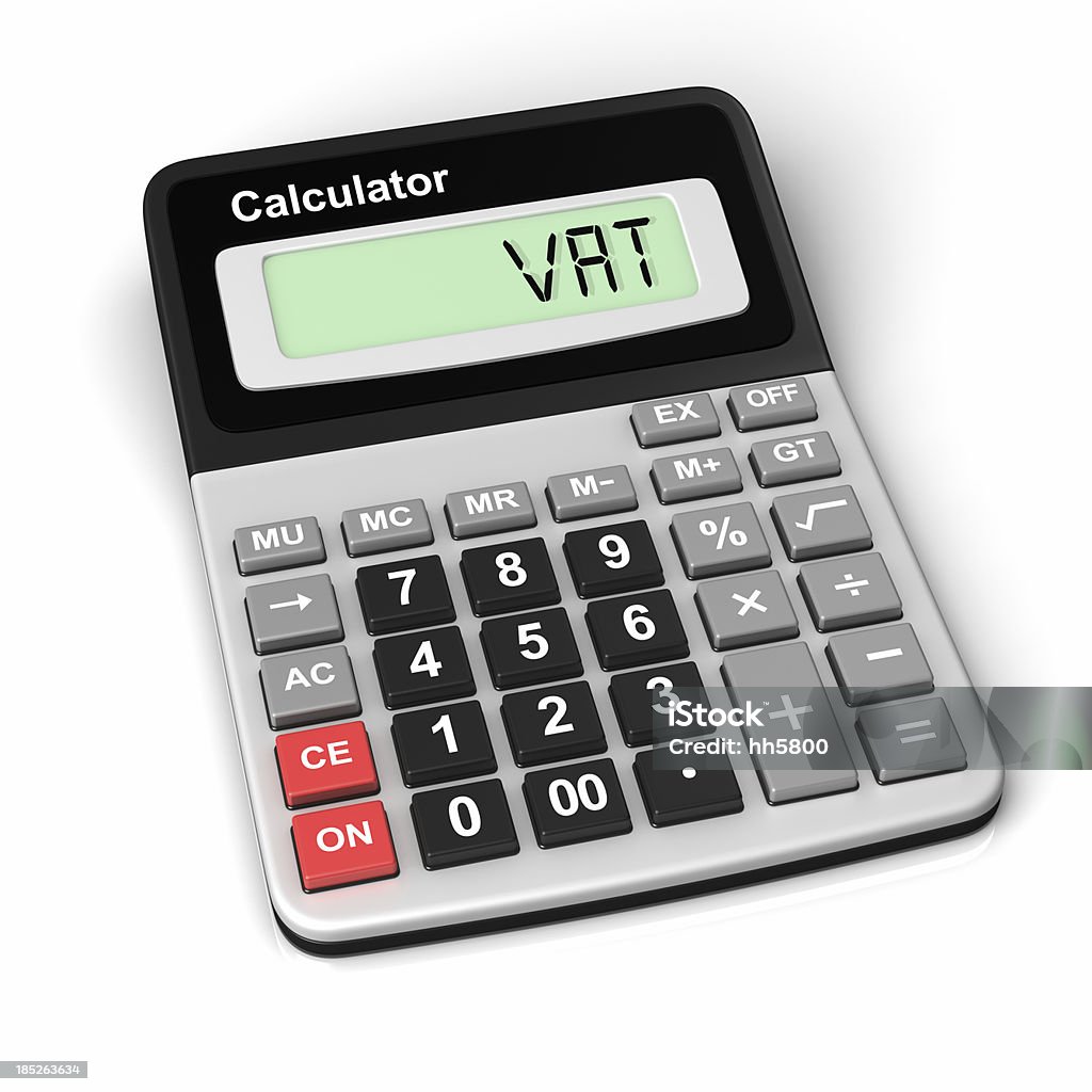 Calculateur TVA de retour - Photo de Cuve - Équipement industriel libre de droits