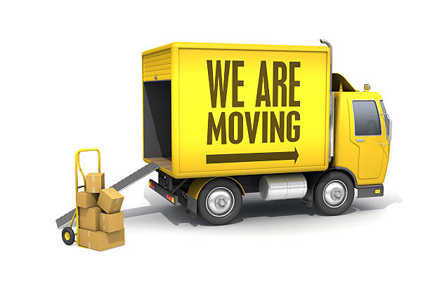 estamos mudando. - moving van moving office moving house truck - fotografias e filmes do acervo