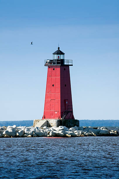 istock Manistique East Breakwater Lighthouse 185263933