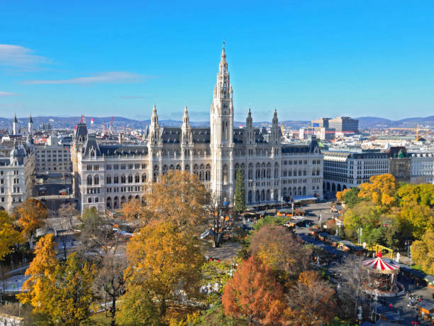 Advent time on Rathausplatz, Vienna