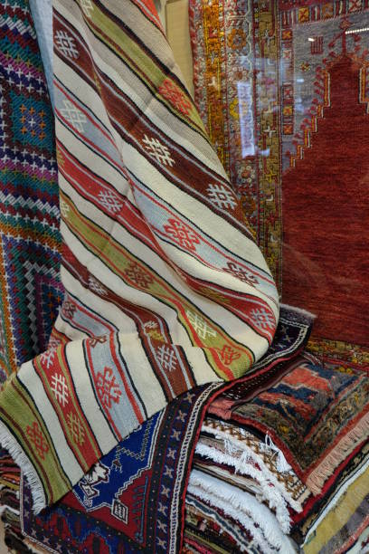 istock handmade silk carpets in Istanbul 1852657402