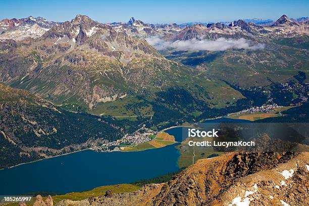 Panoramablick Auf Die Alpen Berge Stockfoto und mehr Bilder von Alpen - Alpen, Anhöhe, Baum