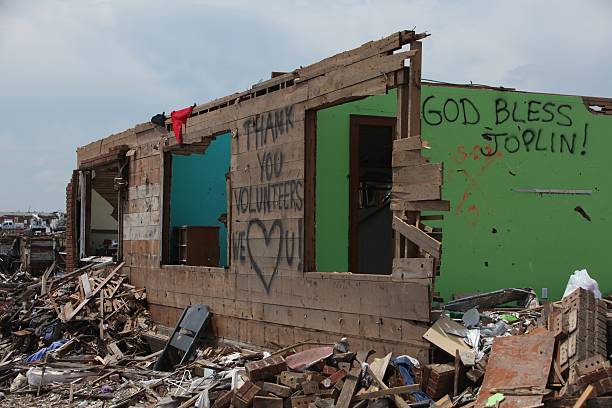 istock Destroyed Home in Joplin after a Tornado 185266058
