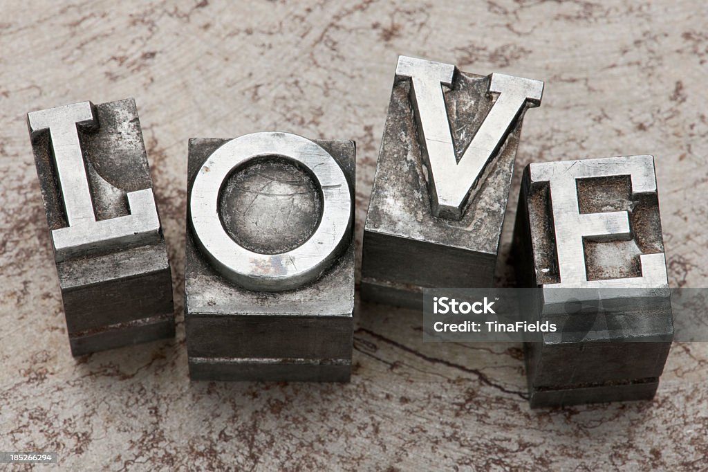 La tipografía - Foto de stock de Amor - Sentimiento libre de derechos