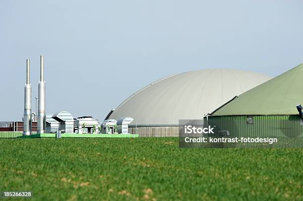 Biomasse Energie Plant Deutschland Stockfoto und mehr Bilder von Biomethan - Biomethan, Biogas, Erdgas