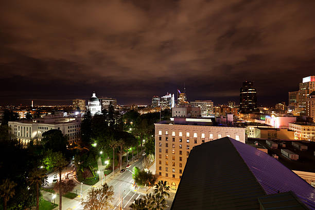 istock Sacramento Capitol at Night 185266385