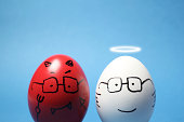 istock Evil and Angel Eggs 185266971
