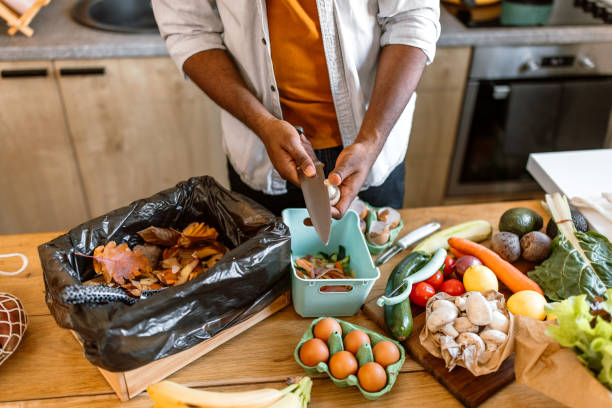 istock Responsible disposal of organic waste at home 1852670703