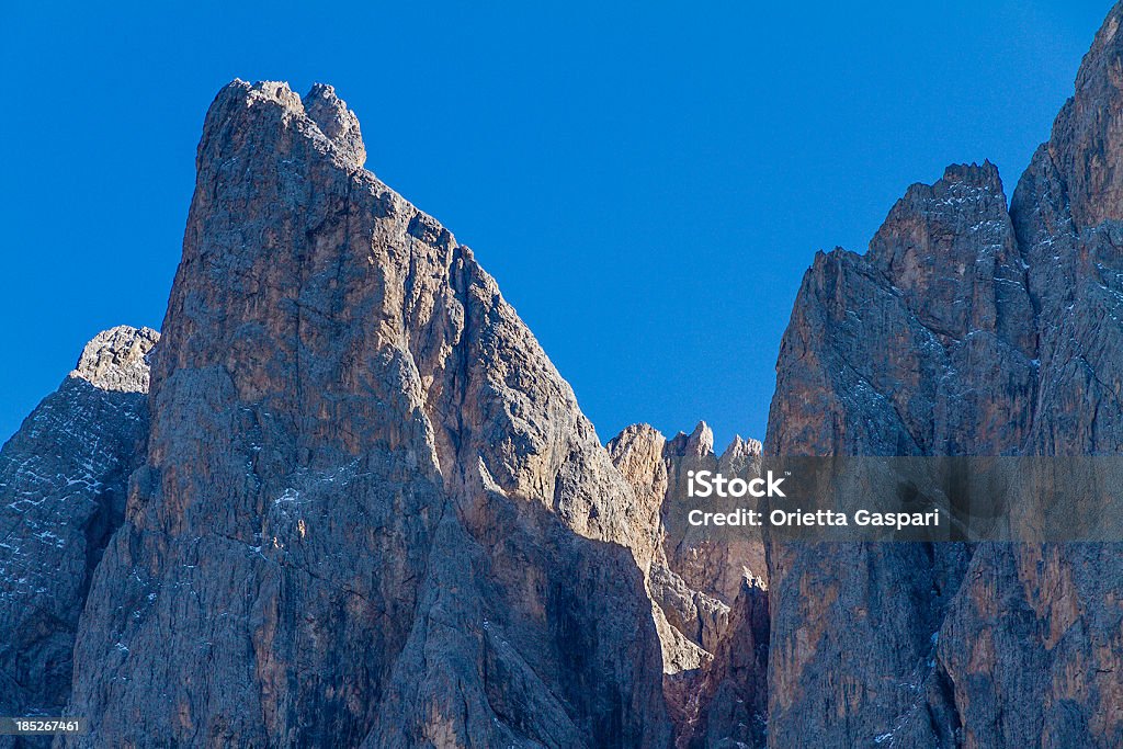 Montanhas Dolomitas Close-up - Royalty-free Alpes Europeus Foto de stock