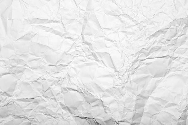 Close-up of white wrinkled paper wrinkled paper alte algarve stock pictures, royalty-free photos & images