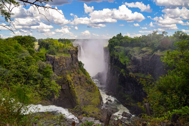 istock Victoria Falls,  Mosi-Oa-Tunya waterfall, Zimbabwe 1852676128