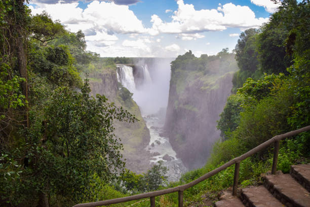 istock Victoria Falls,  Mosi-Oa-Tunya waterfall, Zimbabwe 1852676129