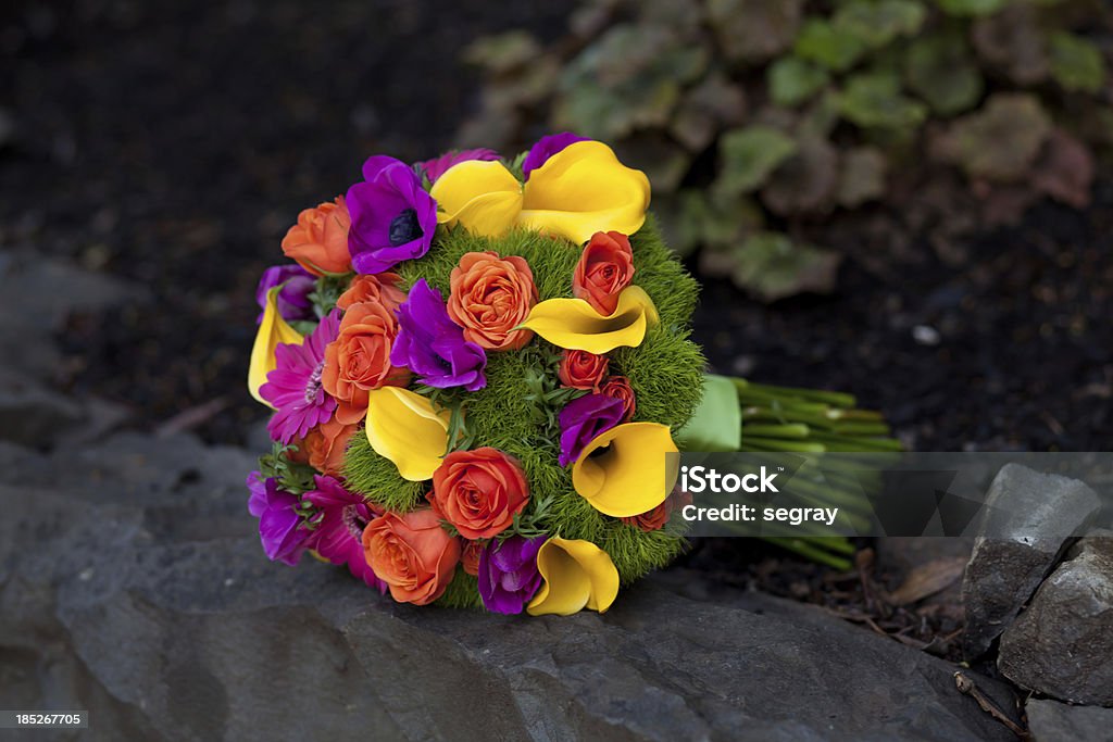 Vibrante bouquet de Flores - Royalty-free Flor Foto de stock