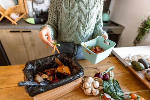 istock Responsible disposal of organic waste at home 1852677172