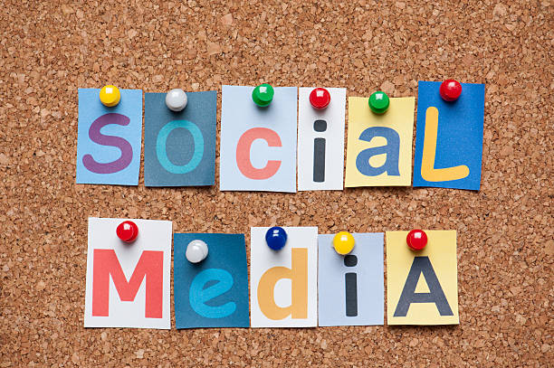 istock Social Media letters on corkboard 185268173