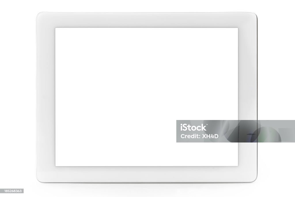 white digital tablet - Lizenzfrei Berührungsbildschirm Stock-Foto