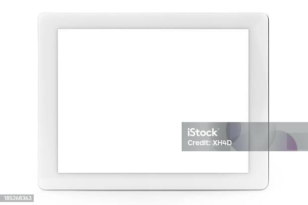 Branco Tablet Digital - Fotografias de stock e mais imagens de Branco - Branco, Clip Art, Computador