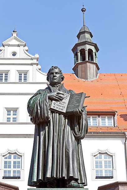 istock Luther statue in front of the Wittenberg Town Hall 185268425