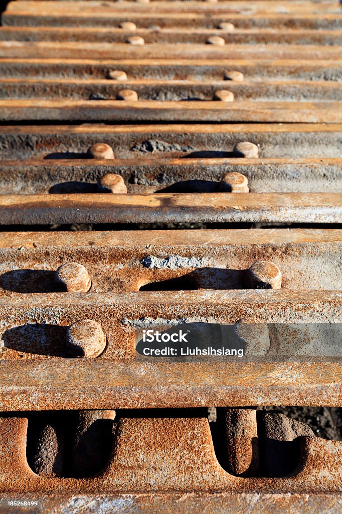 Máquina excavadora pistas - Foto de stock de Acero libre de derechos