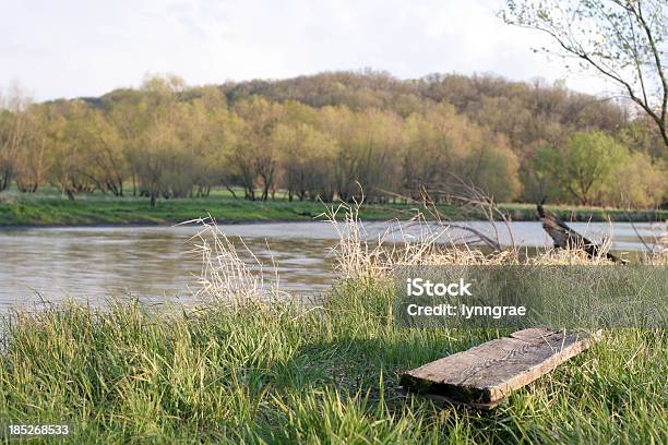 Springtime On The Little Sioux River Stock Photo - Download Image Now - Iowa, Riverbank, River