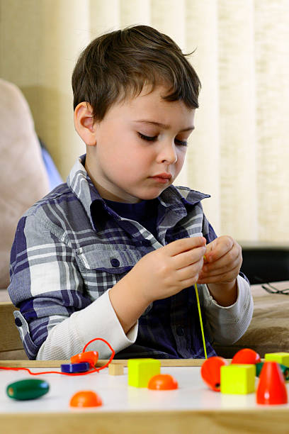 istock Wooden bead toy 185269327