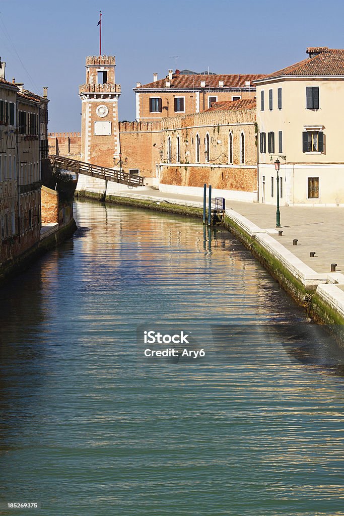 Arsenale di Venezia, dettagli architettonici (Venezia, Italia - Foto stock royalty-free di Ambientazione esterna